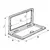 Coffre avec serrure - 375x275x160mm, 3 image Coffre avec serrure - 375x275x160mm, 3 image