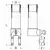 Adjustable rod holder, 2 image Adjustable rod holder, 2 image