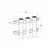 Wall Mounted Rod Holder - 3 Rods, Model: 3 Rods, 2 image Wall Mounted Rod Holder - 3 Rods, Model: 3 Rods, 2 image
