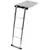 Foldaway Telescopic Ladder - 4 Steps, Length, mm: 1127 Foldaway Telescopic Ladder - 4 Steps, Length, mm: 1127