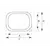 Trappe - 580x580mm, Dimensions, mm: 580x580, 2 image Trappe - 580x580mm, Dimensions, mm: 580x580, 2 image