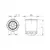 Oil Filter for Mercury/Honda/Vetus/Yamaha Engine - Ref. STM0051, 2 image