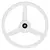 Volant de direction V32 - 33,5 cm - Blanc
