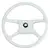 Volant de direction V33 - 34,2 cm - Blanc