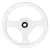 Volant de direction V45 - 28cm - Blanc Volant de direction V45 - 28cm - Blanc