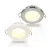 Hella EuroLED 75 LED Recessed Spot White - 12V - Spring Clip - Warm White, 2 image Hella EuroLED 75 LED Recessed Spot White - 12V - Spring Clip - Warm White, 2 image