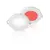 Hella EuroLED 75 Dual LED Recessed Spot White - 12V - Spring Clip - Red-Cool-White Hella EuroLED 75 Dual LED Recessed Spot White - 12V - Spring Clip - Red-Cool-White