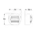 Green starboard navigation light Apollo series - White case, 2 image Green starboard navigation light Apollo series - White case, 2 image