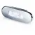 Lampe de marche oblongue LED en acier poli blanc 12-24V 0,5W Lampe de marche oblongue LED en acier poli blanc 12-24V 0,5W