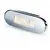 Lampe de courtoisie ovale en acier poli blanc chaud à LED encastrée 12-24V 0,5W Lampe de courtoisie ovale en acier poli blanc chaud à LED encastrée 12-24V 0,5W
