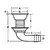 Acier inoxydable 90 degrés Vent du réservoir - 20mm, 2 image Acier inoxydable 90 degrés Vent du réservoir - 20mm, 2 image