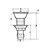 Stainless Steel Straight Tank’s Vent - 20mm, 2 image Stainless Steel Straight Tank’s Vent - 20mm, 2 image