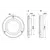 White underwater 10 LED light 4W 10-30V, 2 image White underwater 10 LED light 4W 10-30V, 2 image