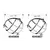 Round bulkhead light diameter 215mm, 2 image Round bulkhead light diameter 215mm, 2 image