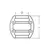 Zinc Collar for Propeller Shaft - 35mm, 2 image Zinc Collar for Propeller Shaft - 35mm, 2 image
