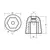Vetus Bow Thruster Anode, 2 image Vetus Bow Thruster Anode, 2 image