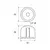 Zinc Anode for Block Plate Alpha One & Bravo One Engines, 2 image Zinc Anode for Block Plate Alpha One & Bravo One Engines, 2 image