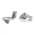 Anode de finition en zinc pour moteur Mercury 25HP Anode de finition en zinc pour moteur Mercury 25HP