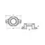 Anode de zinc de collier pour moteur OMC 40-50HP, 2 image Anode de zinc de collier pour moteur OMC 40-50HP, 2 image