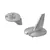 Zinc Fin Anode for Yamaha 200/300HP (V6) Engine Zinc Fin Anode for Yamaha 200/300HP (V6) Engine