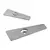 Anode de plaque de zinc pour moteur Yamaha 6/8HP Anode de plaque de zinc pour moteur Yamaha 6/8HP