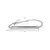 Stainless steel exhaust silencer diameter 24mm, 2 image Stainless steel exhaust silencer diameter 24mm, 2 image