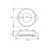 Aluminum Collar for Sail Drive 120, 2 image Aluminum Collar for Sail Drive 120, 2 image