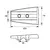 Aluminum Plate Anode for DPH/DPR Legs, 2 image Aluminum Plate Anode for DPH/DPR Legs, 2 image