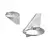 Anode de finition en zinc pour moteurs 2T de 25-50HP et 4T de 25-30HP Anode de finition en zinc pour moteurs 2T de 25-50HP et 4T de 25-30HP