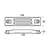 Zinc Plate Anode for 25-50HP Honda Engines, 2 image Zinc Plate Anode for 25-50HP Honda Engines, 2 image