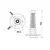 Kit de tuyau de soulagement de tension de cloison bulkhead, 2 image Kit de tuyau de soulagement de tension de cloison bulkhead, 2 image