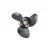 Hélice en aluminium AMITA 3 9.25x10 pour moteurs Evinrude-Johnson-OMC/Suzuki