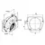 Electric Blower 150-103mm - 750m3/h - 24V, 3 image Electric Blower 150-103mm - 750m3/h - 24V, 3 image