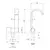 Robinet d'eau froide pliable, 2 image Robinet d'eau froide pliable, 2 image
