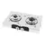 Cuisinière à gaz - 2 brûleurs - 440x290x95mm Cuisinière à gaz - 2 brûleurs - 440x290x95mm