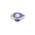 Lumière de courtoisie bleue avec 2 LED 12V 0,4W Lumière de courtoisie bleue avec 2 LED 12V 0,4W