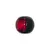 Red port navigation light Delfi series - Black case
