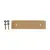 Copper Ground Plate - 305x76mm, Dimensions, mm: 305x76 Copper Ground Plate - 305x76mm, Dimensions, mm: 305x76