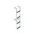 Folding Ladder - 4 Steps, Length, mm: 1040 Folding Ladder - 4 Steps, Length, mm: 1040