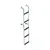 Folding Ladder - 5 Steps, Length, mm: 1300 Folding Ladder - 5 Steps, Length, mm: 1300