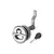 Loquet de trappe avec clé - diamètre 52,5 mm, Modèle: With key Loquet de trappe avec clé - diamètre 52,5 mm, Modèle: With key