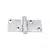 Left Mirror Polished S.S. Lift Off Hinge - 86x50mm, Model: Left Left Mirror Polished S.S. Lift Off Hinge - 86x50mm, Model: Left