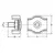 Clip de câble métallique Simplex - diamètre 6mm, Pour le diamètre de corde, mm: 6, 2 image Clip de câble métallique Simplex - diamètre 6mm, Pour le diamètre de corde, mm: 6, 2 image