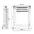Telescopic Ladder - 3 Steps - 295mm, Width, mm: 295, 2 image Telescopic Ladder - 3 Steps - 295mm, Width, mm: 295, 2 image