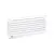 Évent de persienne en plastique blanc - 200x100mm, Couleur: White Évent de persienne en plastique blanc - 200x100mm, Couleur: White