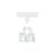 White Snap-in Latch, Color: White White Snap-in Latch, Color: White