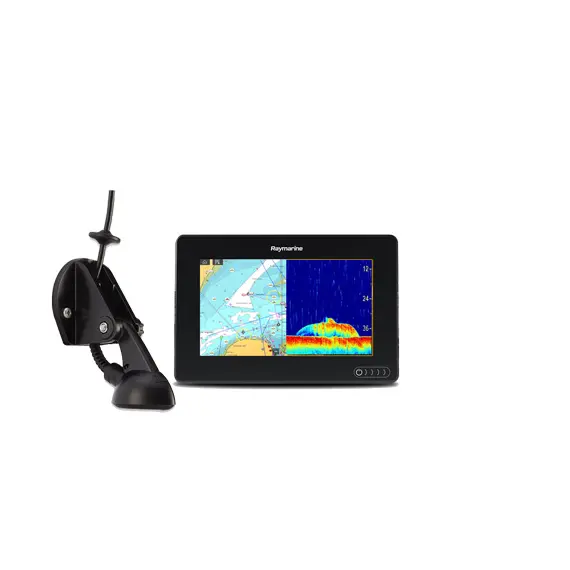 AXIOM 7 Touch avec sondeur intégré 600 W et DownVision et transducteur CPT-S, 4 image