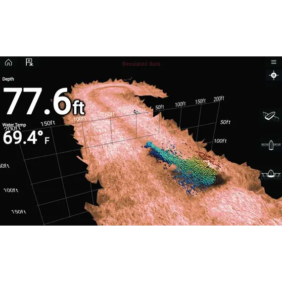 AXIOM 9 Touch with integrated RealVision 3D Sonar, CPT-100 DVS Transducer and Navionics+ SMALL Chart Download, 2 image AXIOM 9 Touch with integrated RealVision 3D Sonar, CPT-100 DVS Transducer and Navionics+ SMALL Chart Download, 2 image
