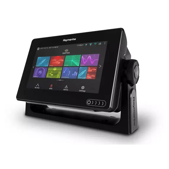 AXIOM 7 Touch with integrated 600 W Sonar and DownVision and CPT-S Transducer