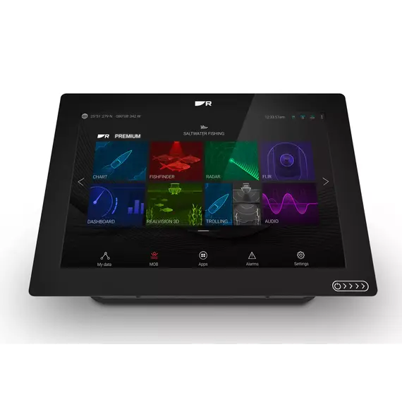 AXIOM+ 12 Touch avec sondeur RealVision 3D intégré et transducteur RV-100, 6 image